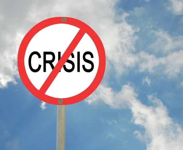 Pencegahan krisis — Stok Foto