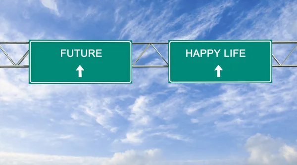 Future and happy life — Stock Photo, Image