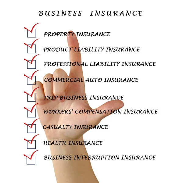 Business insurance — Stock Photo, Image