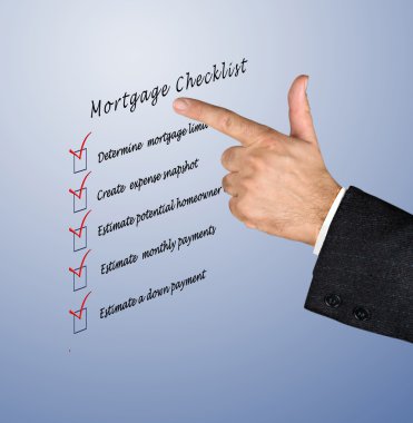 Mortgage denetim listesi