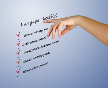 Mortgage denetim listesi