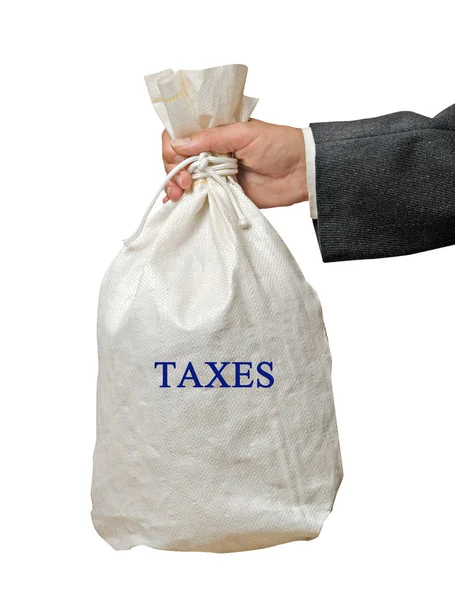 Collecting taxes — Stock Photo, Image