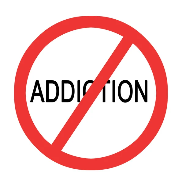 Stoping addiction — Stock Photo, Image
