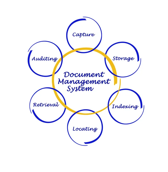 DMS diagramma — Foto Stock