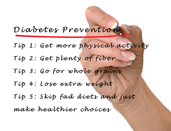 Diabetes preventie — Stockfoto