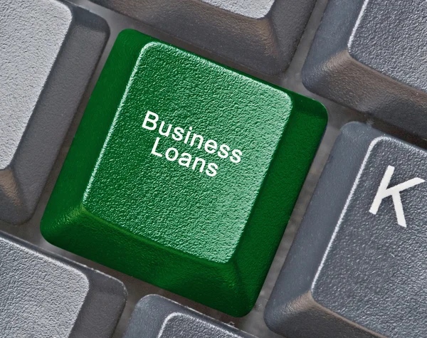 Klucz ryzyka kredytowego dla przedsiębiorstw — Zdjęcie stockowe