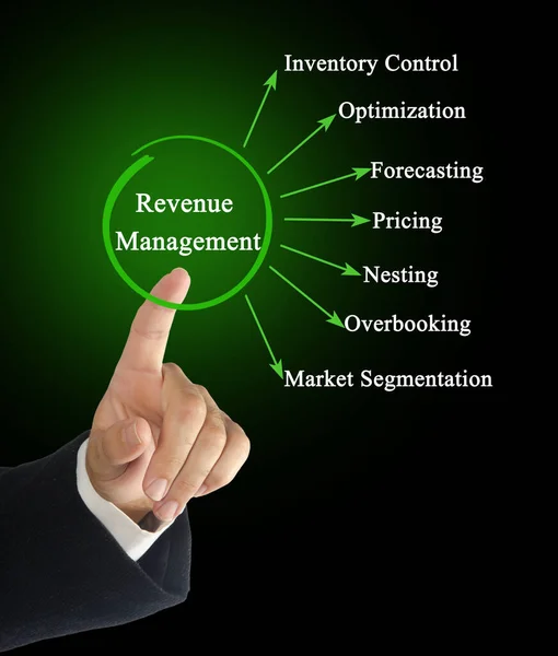 Seven Components Revenue Management — Stock Photo, Image