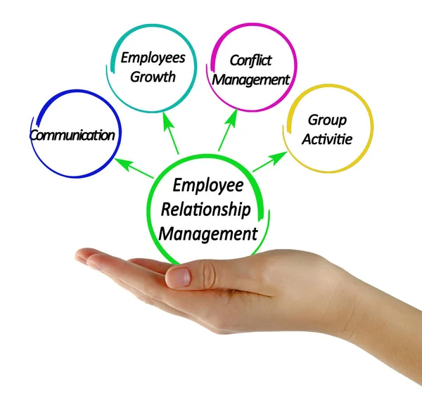 Core Issues Employee Relationship Management Erm — 스톡 사진