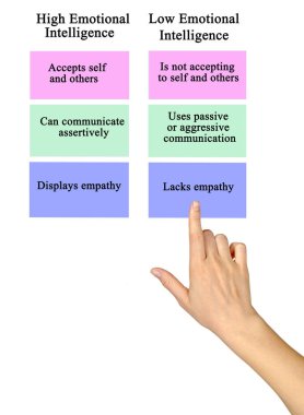 Yüksek ve düşük Duygusal Zeka Karşılaştırması