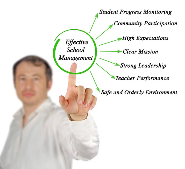 Výhody Efektivních Školních Manažerů — Stock fotografie