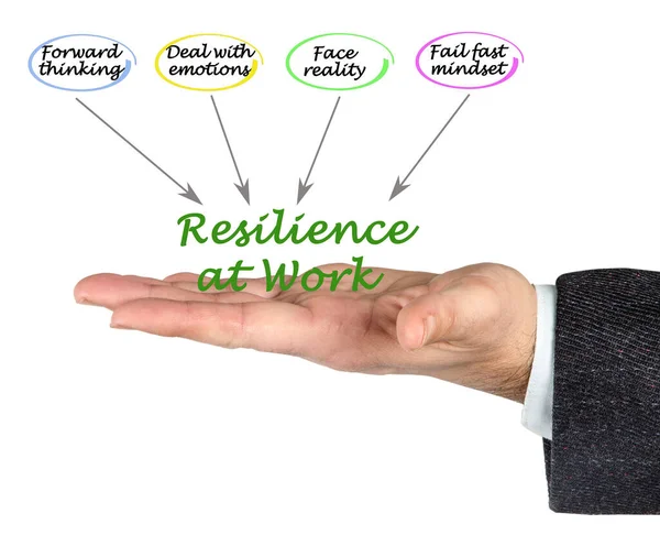 Four Drivers Resilience Work — 스톡 사진