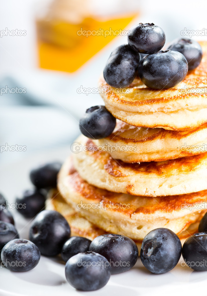 stack of pancakes — Stock Photo © Nitrub 21191053