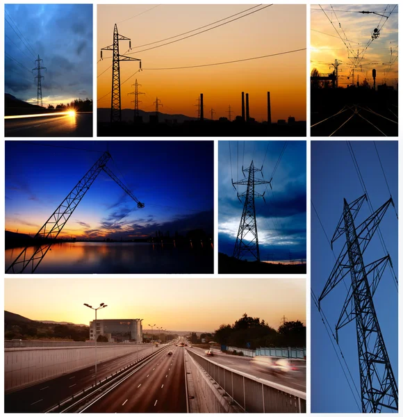 Low light industrial images — Stock Photo, Image