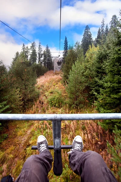 Berg lift — Stockfoto