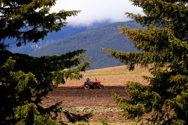 Bulgariska jordbruksmark — Stockfoto