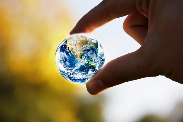 Konzept zur Rettung des Planeten — Stockfoto