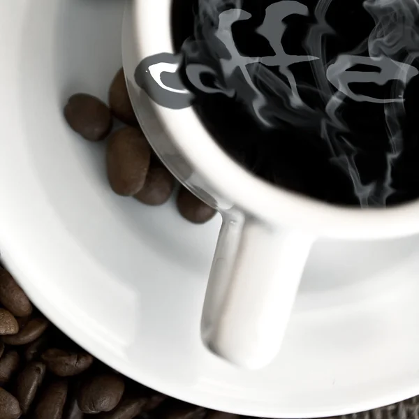 Koffie poster — Stockfoto