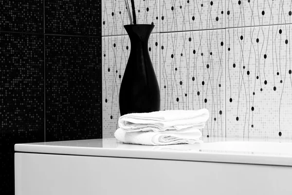 Bw bagno — Foto Stock