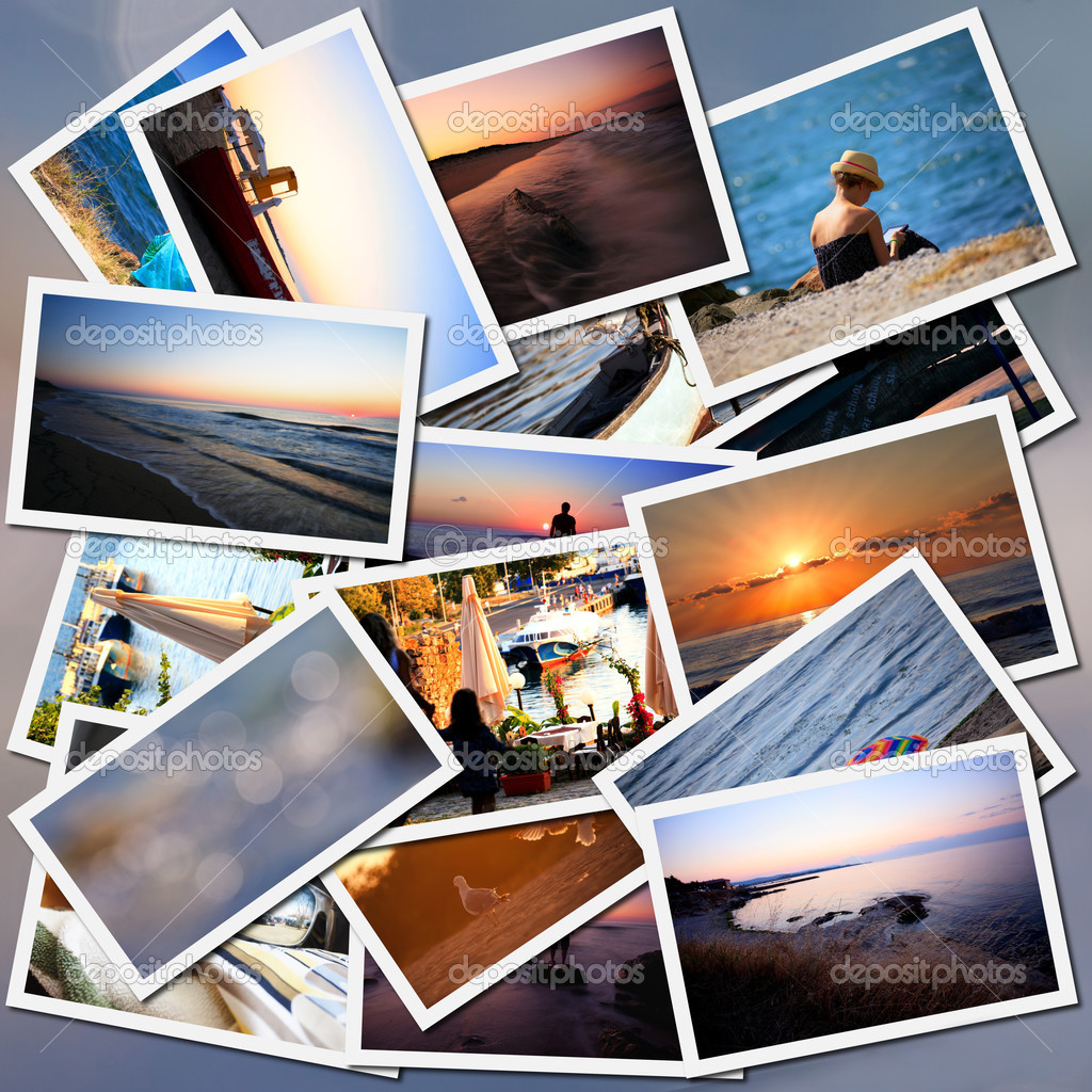 vacantion collage 