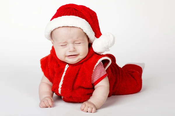 小小哭圣诞老人 — 图库照片