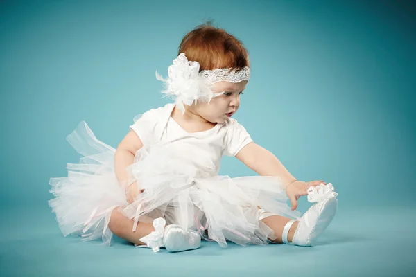 Cute little ballerina — Stock Photo, Image