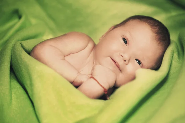 Cute newborn baby sleeping — Stock Photo, Image