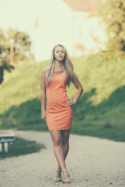 güzel kızın şehvetli portre