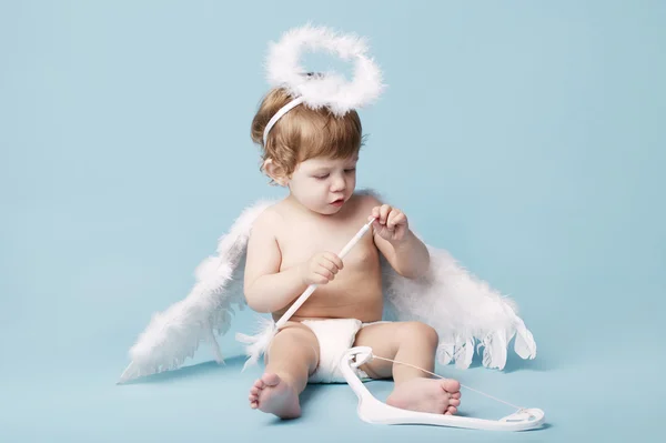 Beautiful little angel — Stock Photo, Image