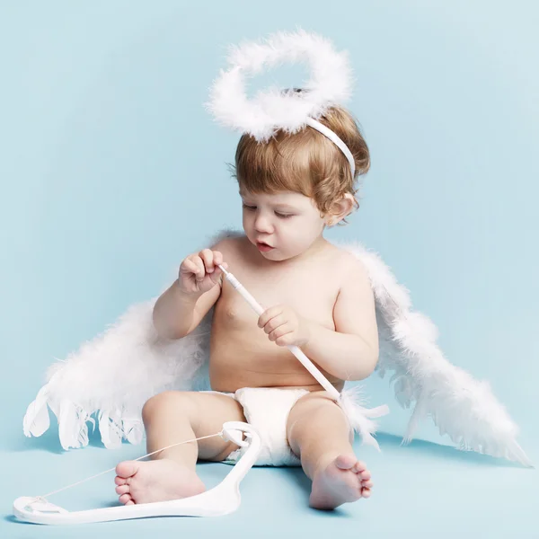 Beautiful little angel — Stock Photo, Image