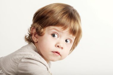 küçük kız stüdyo portre