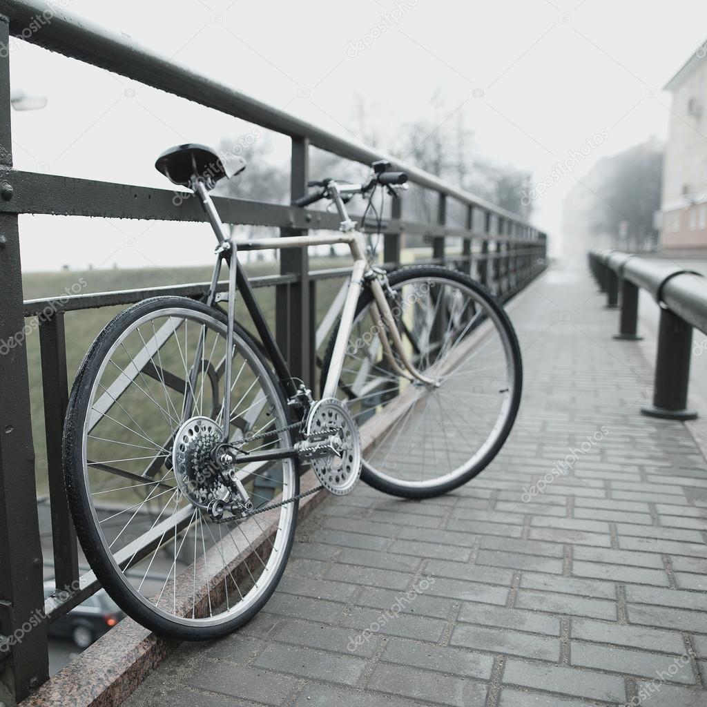 bike on street