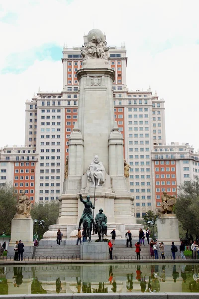 Monumento a Cervantes — Foto de Stock