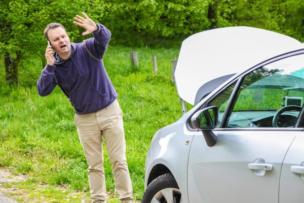 Auto probleem — Stockfoto