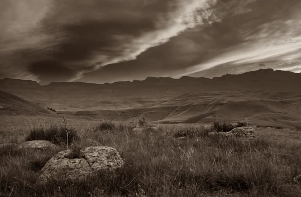 tek renkli günbatımı