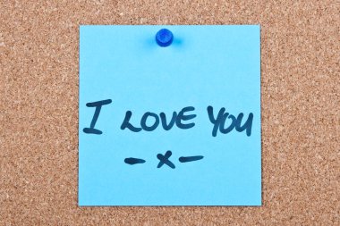 ahşap üzerine not göndermek