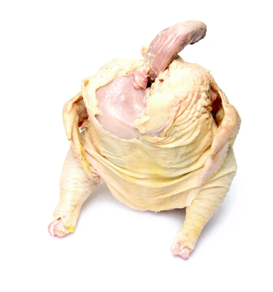 Πτώμα του το ολόκληρο κοτόπουλο είναι έτοιμο για προετοιμασία — Φωτογραφία Αρχείου