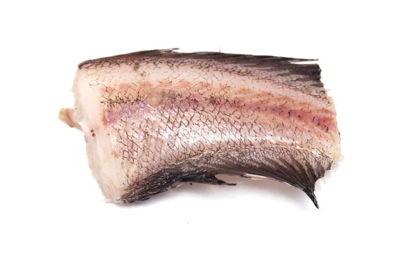 Rå fisk bitar för matlagning — Stockfoto