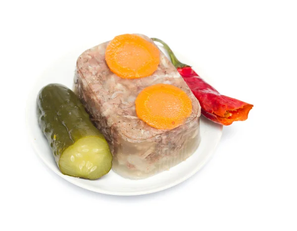 Carne in gelatina — Foto Stock