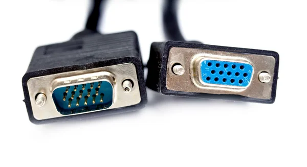 Cable for VGA video out — Stock Photo, Image