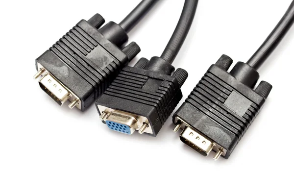 Cable for VGA video out — Stock Photo, Image