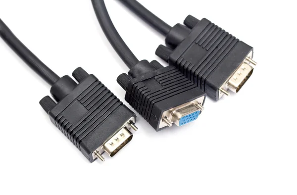 Cable para salida de vídeo VGA — Foto de Stock