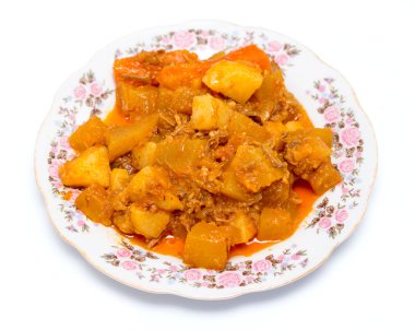 patates güveç domates ile