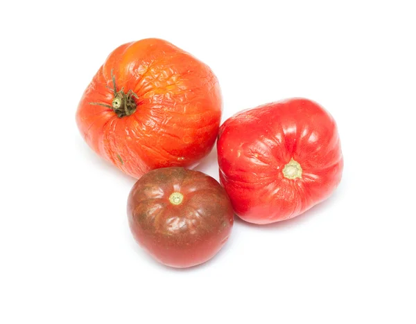 Tomate auf weißem Hintergrund — Stockfoto