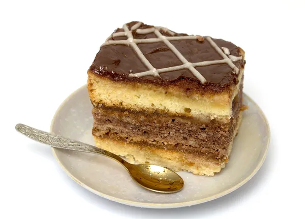 Cake on a white background — Stock Photo, Image