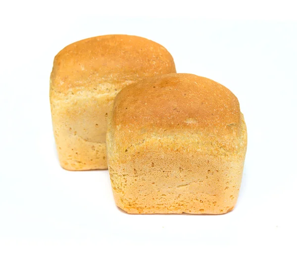 Bread on a white background — Stock Photo, Image