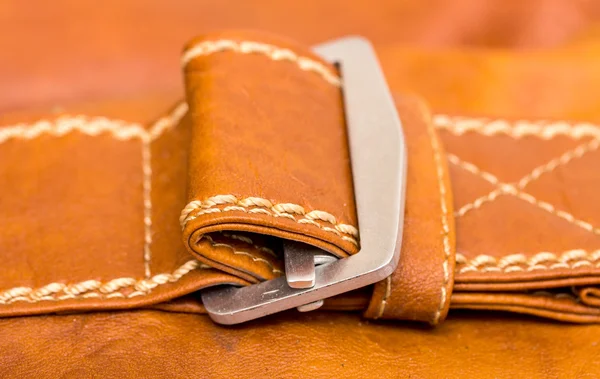 Genuine leather product — Stock Photo, Image