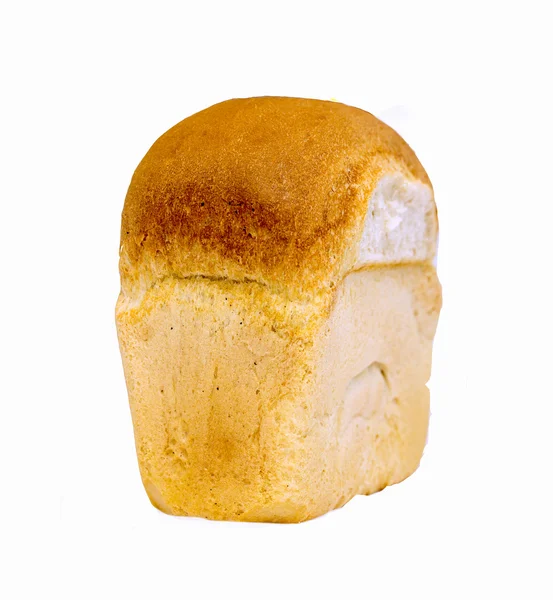 Loaf of bread on a white background — Stock Photo, Image