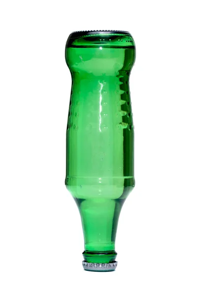 Glass bottle filled with liquid — Stock Photo, Image