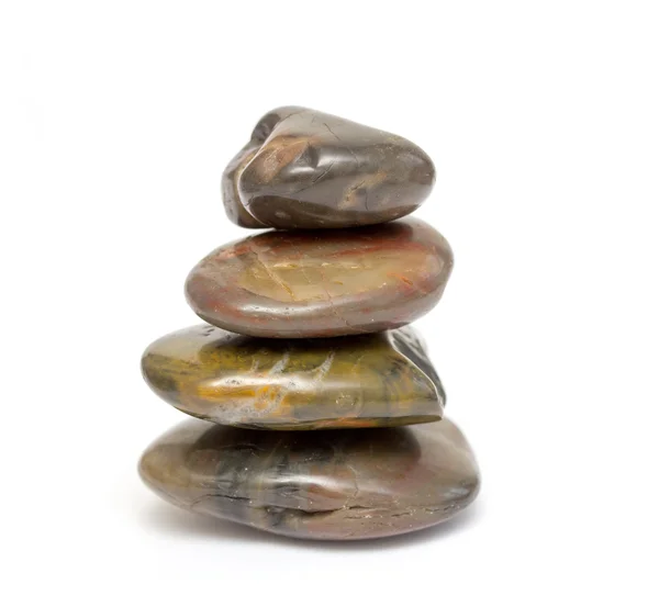 Stones isolated on white. — Stock Photo, Image