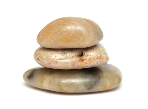 Stones isolated on white. — Stock Photo, Image